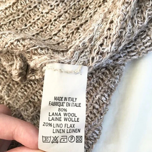 John Galt wool linen sweater dress - Picture 4 of 5